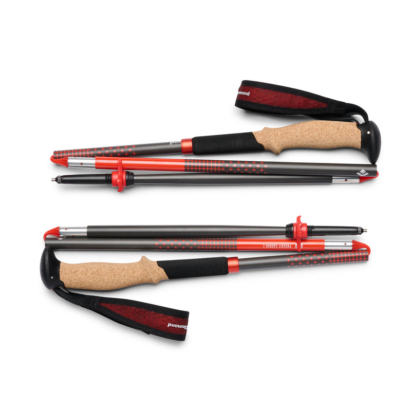 Load image into Gallery viewer, Black Diamond Pursuit Carbon Z Trekking Poles
