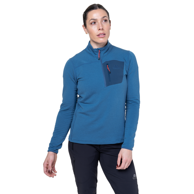Load image into Gallery viewer, Mountain Equipment Lumiko Womens Zip Tee
