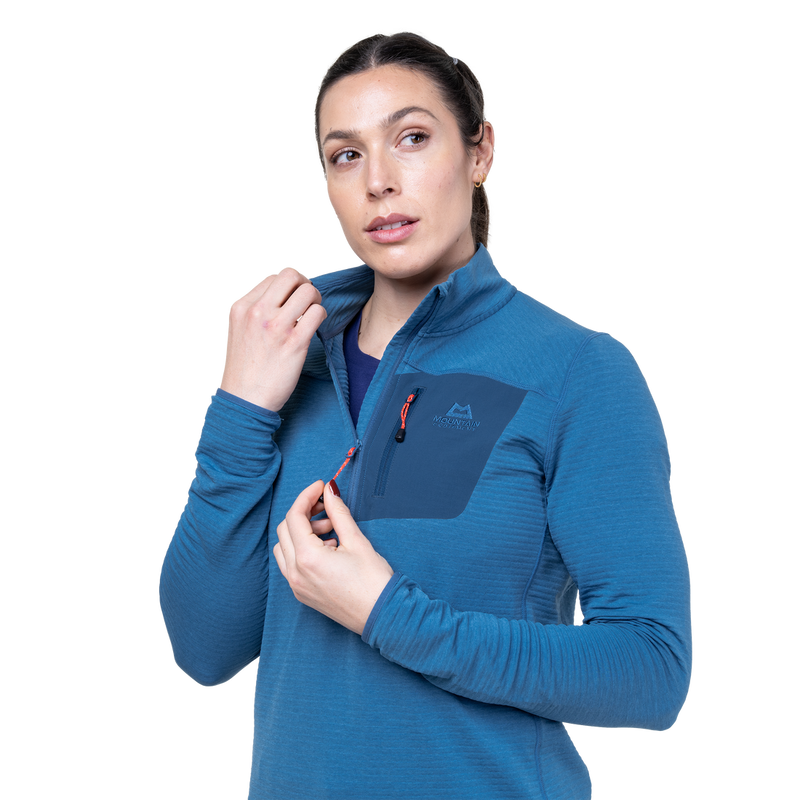 Load image into Gallery viewer, Mountain Equipment Lumiko Womens Zip Tee
