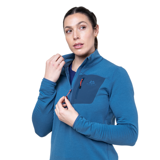 Mountain Equipment Lumiko Womens Zip Tee