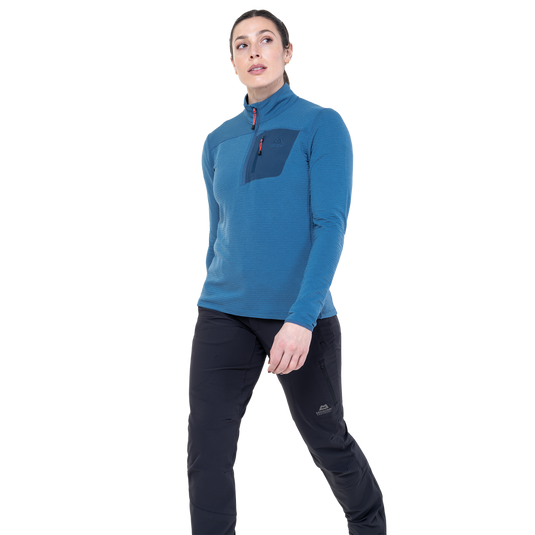 Mountain Equipment Lumiko Womens Zip Tee