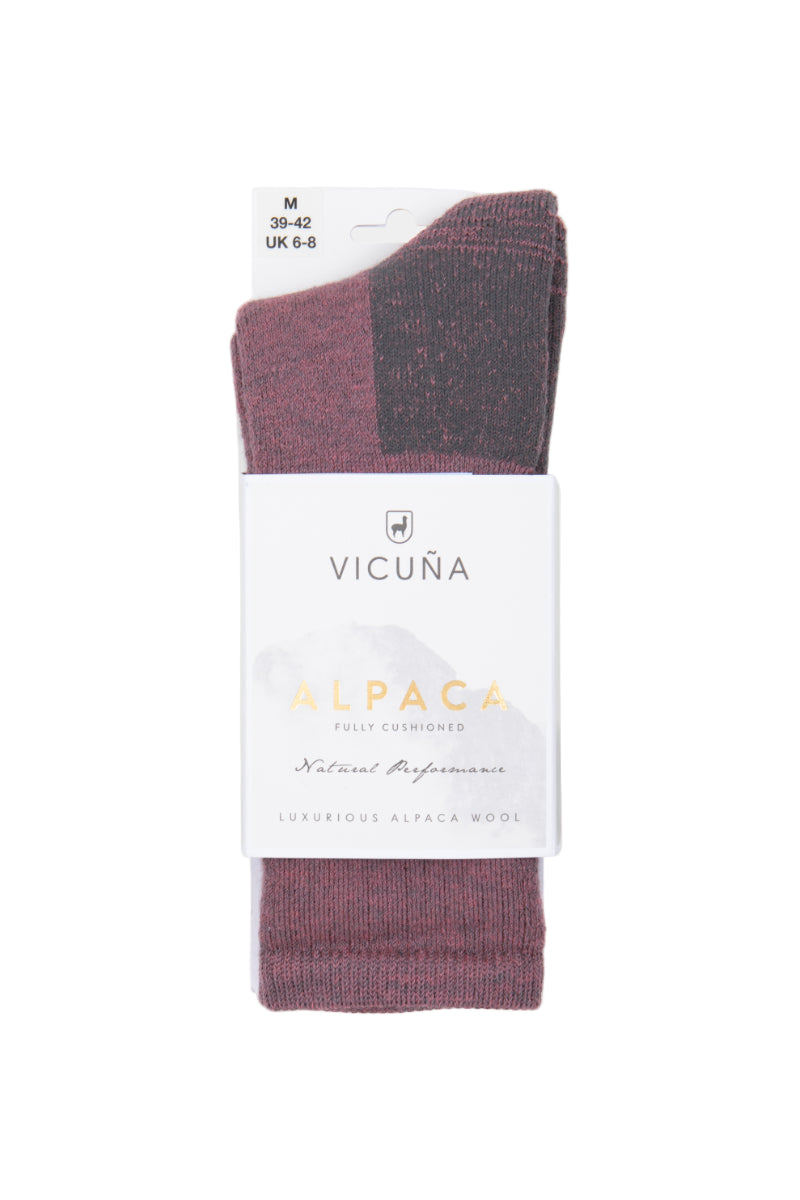 Load image into Gallery viewer, Vicuna Full Cushion Alpaca Sock
