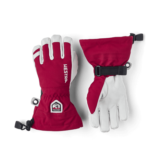 Hestra Army Leather Heli Ski Junior - 5 Finger