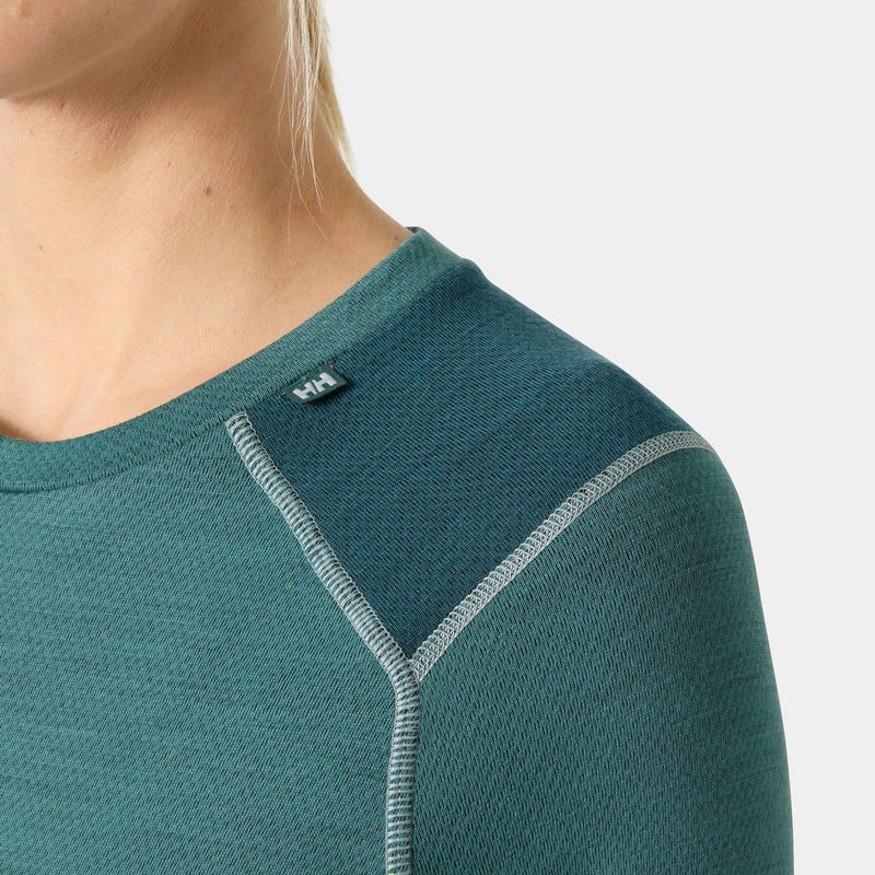 Load image into Gallery viewer, Helly Hansen Lifa Merino Womens Mid Weight Crew
