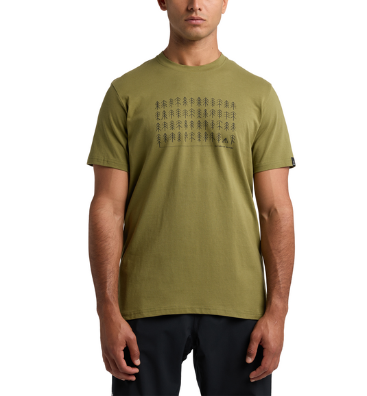 Haglofs Outsider By Nature Print Tee Men