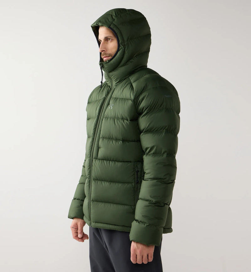 Load image into Gallery viewer, Haglofs Rosson Down Hooded Mens Jacket
