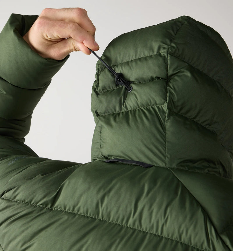 Load image into Gallery viewer, Haglofs Rosson Down Hooded Mens Jacket
