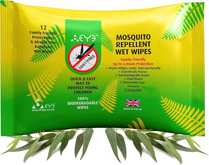 Load image into Gallery viewer, Theye Mosquito Repellent Wet Wipes
