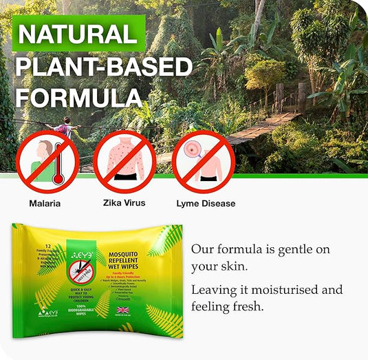 Theye Mosquito Repellent Wet Wipes