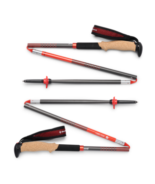 Load image into Gallery viewer, Black Diamond Pursuit Carbon Z Trekking Poles
