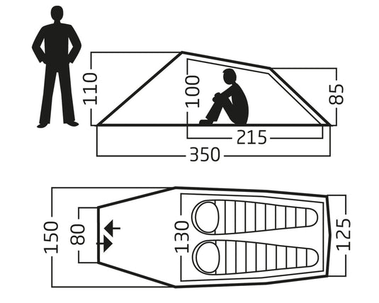 Nordisk Halland 2 LW (2.0) Tent