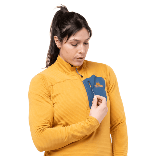 Mountain Equipment Lumiko Womens Zip Tee