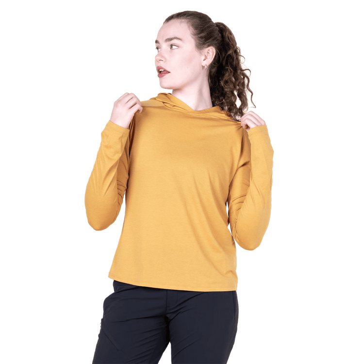 Load image into Gallery viewer, Mountain Equipment Glace Hooded Womens Top
