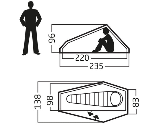 Nordisk Telemark 1 LW (2.0) Tent