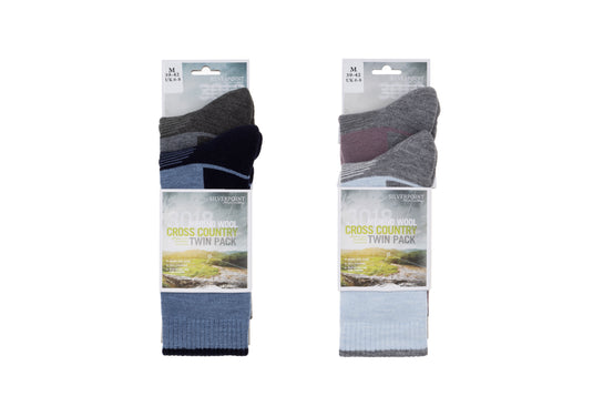 Silverpoint Merino Cross Country Twin Pack