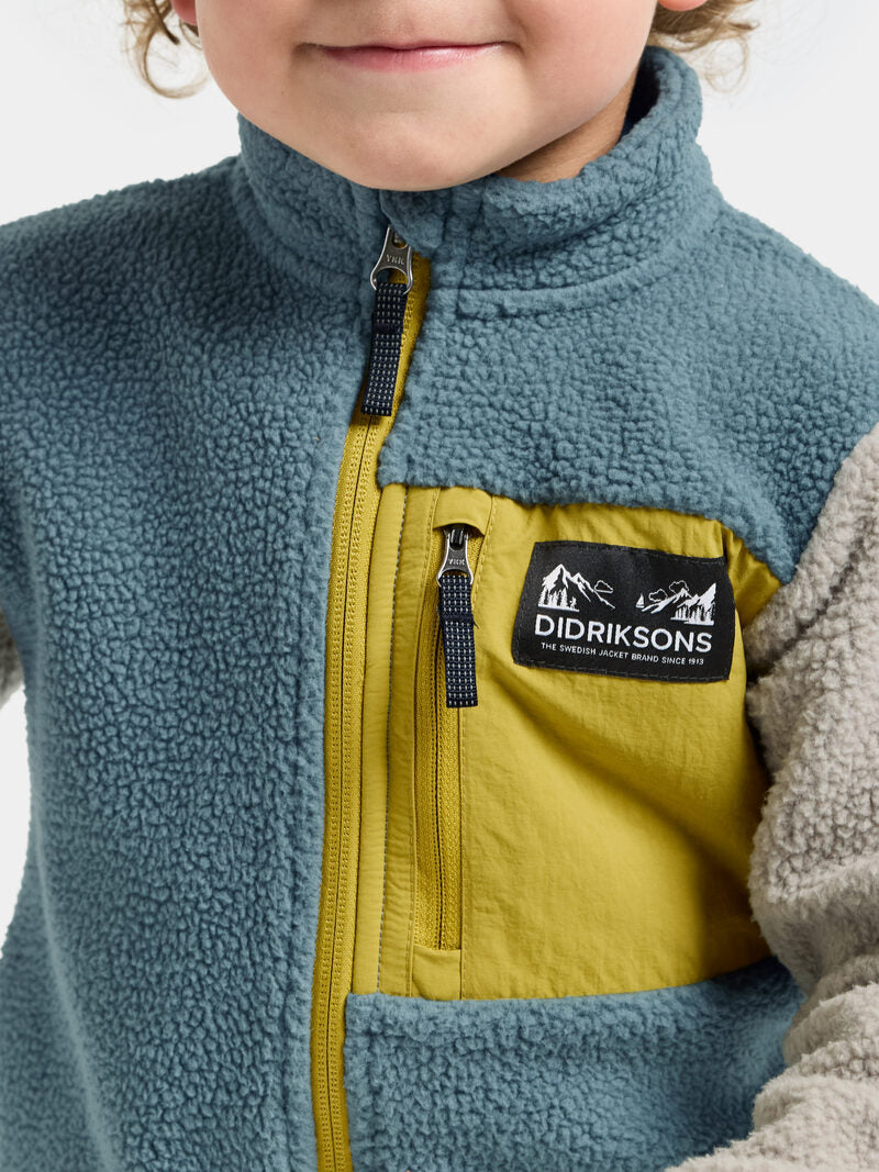 Load image into Gallery viewer, Didriksons Anten Junior FZ Fleece
