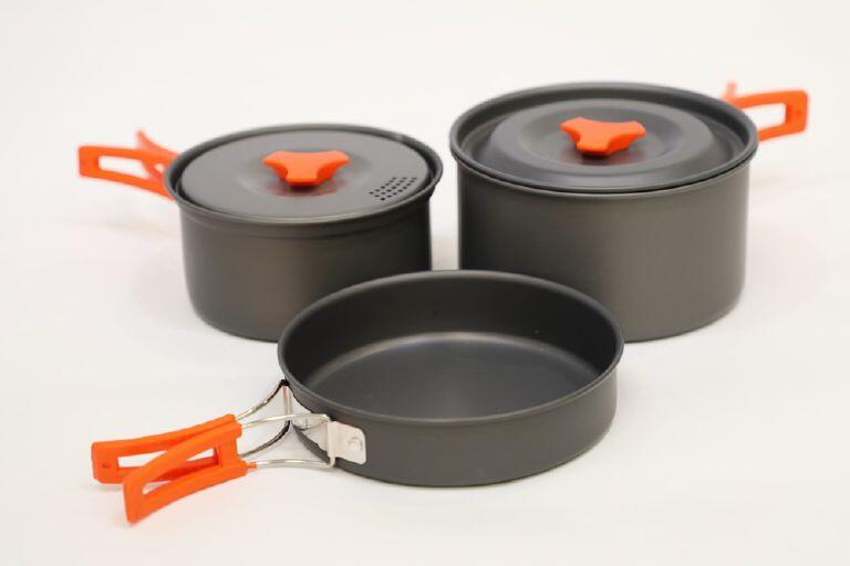 Load image into Gallery viewer, Vango Hard Anodised 2 Person Camping Cook Kit

