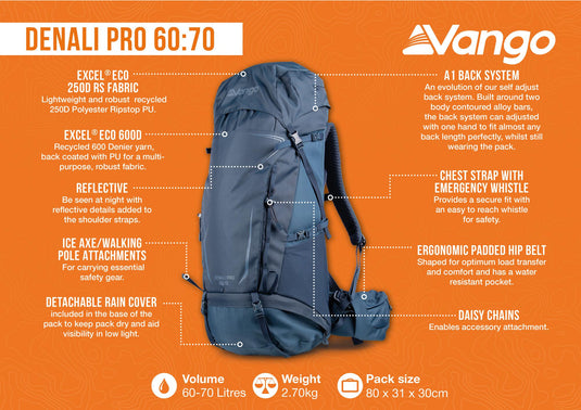Vango Denali Pro Rucksack