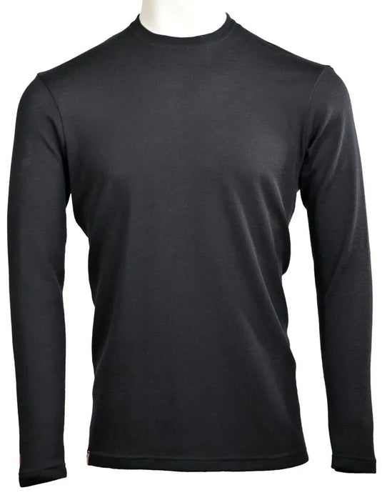Moggans Mens 100% Merino Long Sleeve Baselayer