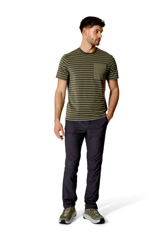 Rab Rivelin Stripe Mens Pocket Tee