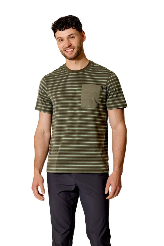 Rab Rivelin Stripe Mens Pocket Tee