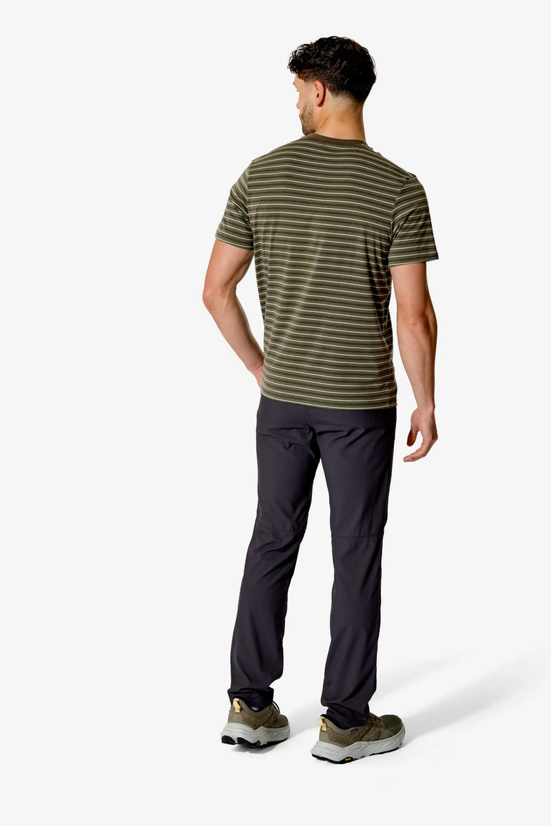 Load image into Gallery viewer, Rab Rivelin Stripe Mens Pocket Tee
