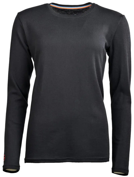 Moggans Womens Merino-Tencel Long Sleeve Baselayer